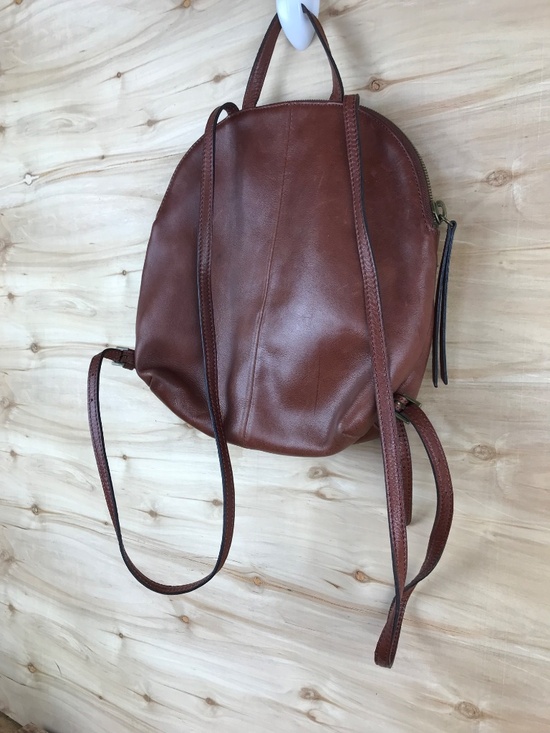 Vintage Margot New York Soft Brown Leather Backpack Purse EUC main image 15